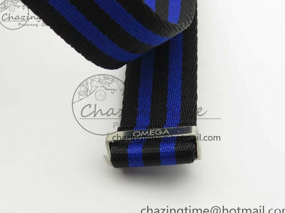 0424 ZeroBulk 2018 Seamaster Diver 300M OMF Best Edition Blue Ceramic Blue Dial on SS Bracelet A8800 (Black Balance Wheel) 7957